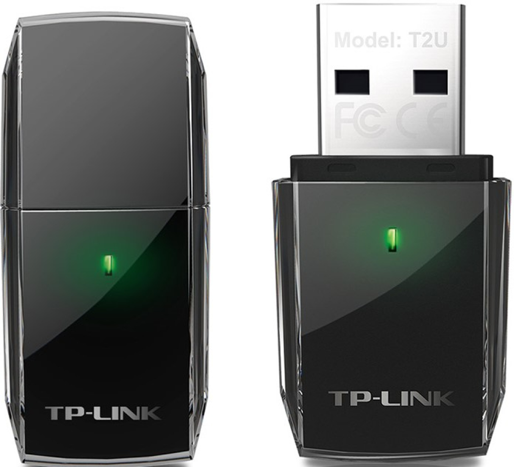 Мрежови адаптор TP-Link Archer T2U wifi адаптер
